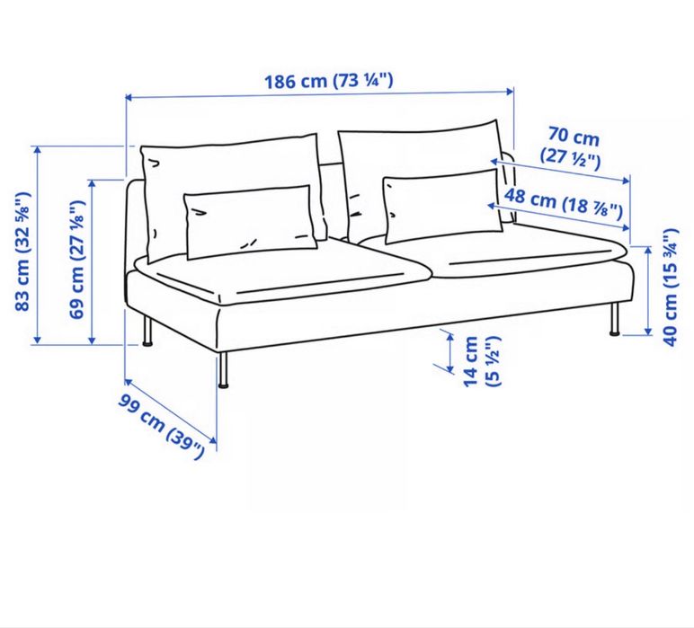 Canapea IKEA fara niciun defect