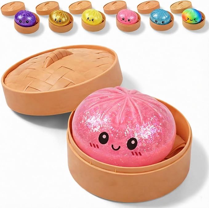 НА ЕДРО и ДРЕБНО Скуиши Китайски хляб Дъмплинг/Dumpling Squishy