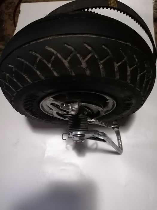 Roti spate scooter