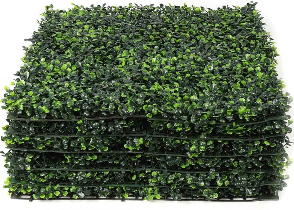 1 piesa 6 euro Covoraș artificial plante Perete gard viu iarbă/frunzis