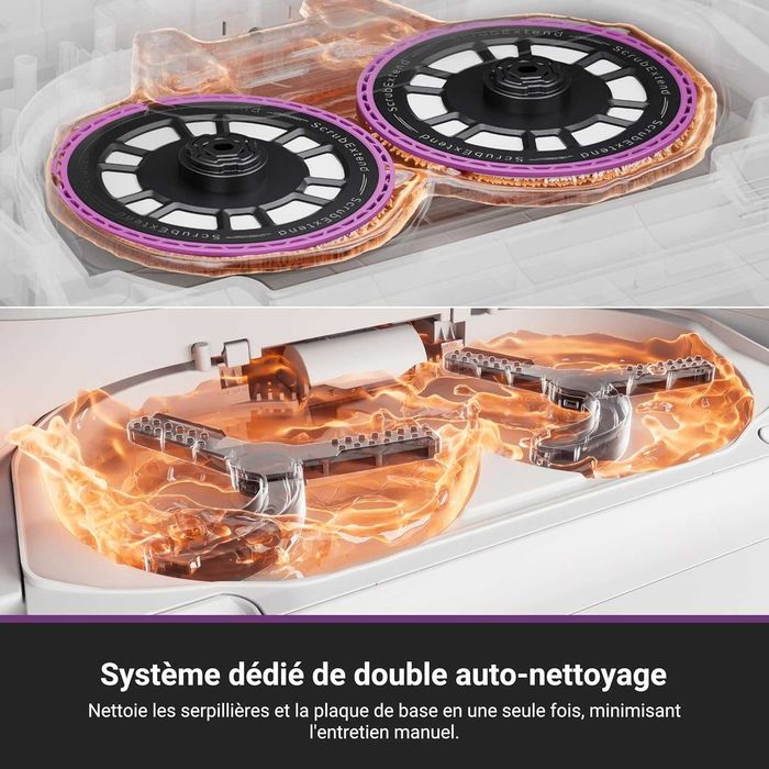 Прахосмукачка Робот Eureka J15 Max Ultra Сухо и Мокро Почистване 22000 Pa, Измиване с 80°C, Станция)