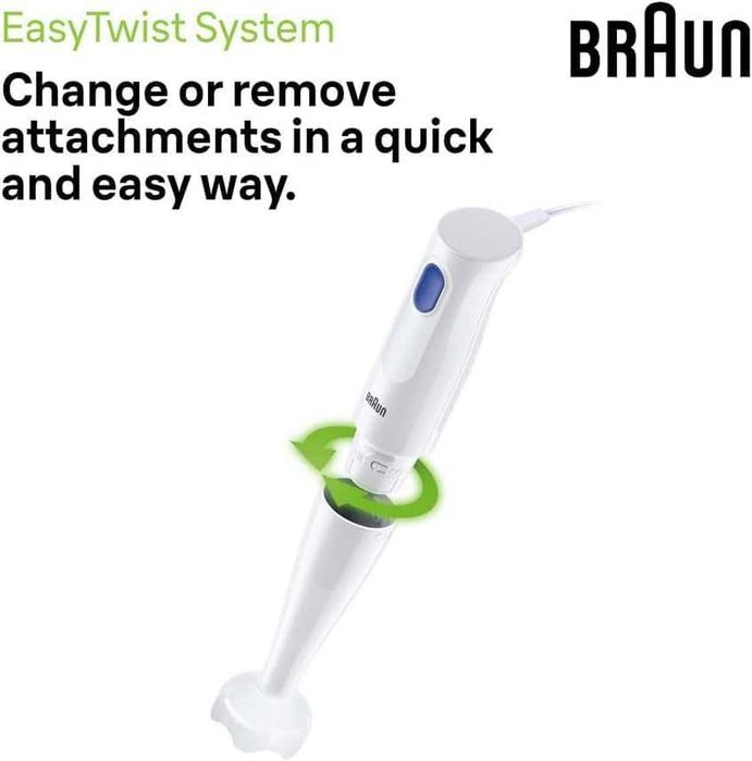 Нов ръчен миксер Braun MultiQuick 1 450 W Пасатор готвене кухня дом