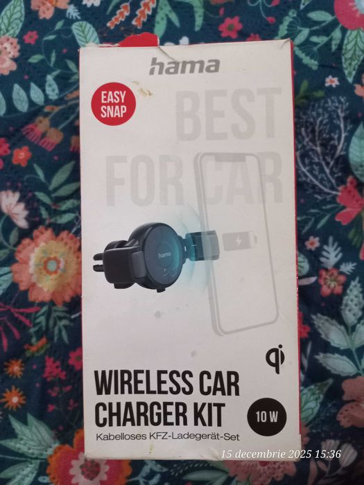 Set de incarcare auto fara fir