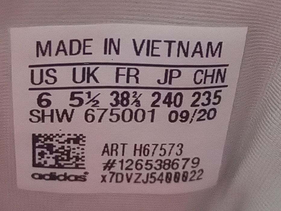 ADIDAS ZX 2К Размер 38 2/3 Стелка 24 см. 100% Оригинални от Англия