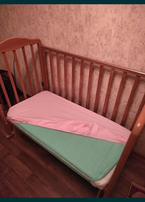 Кроватка с ортопедическим матрасом