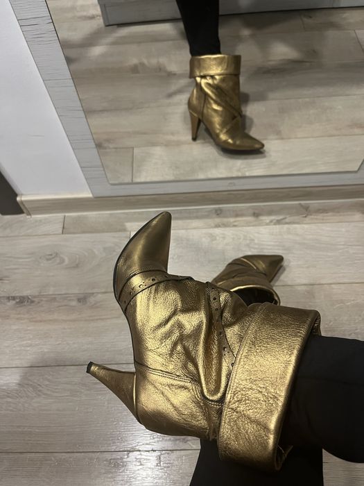 Cizme din piele naturală