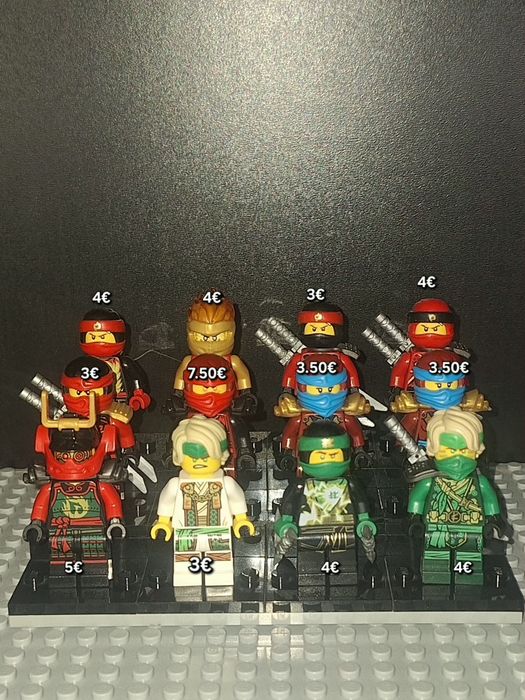 Lego ninjago фигурки