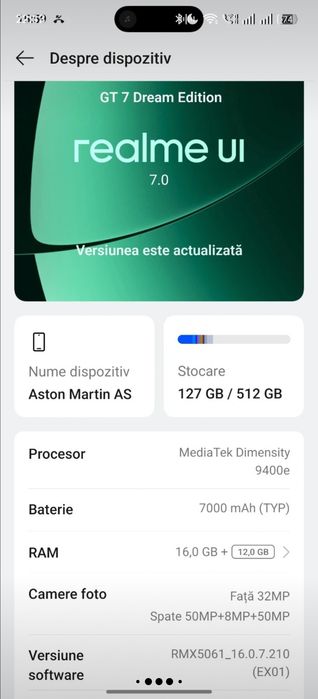 Realme GT 7 Dream Edition Aston Martin F1 | 16/512GB | full box