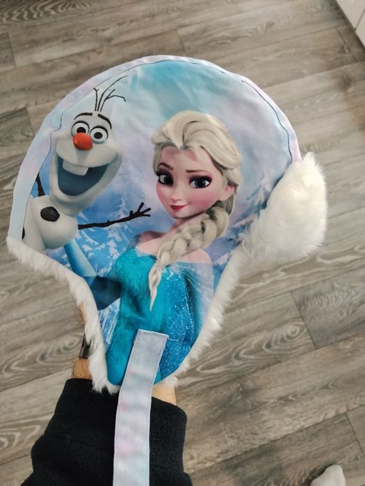 Căciula căptușită iarna Frozen 5-6 ani zapada