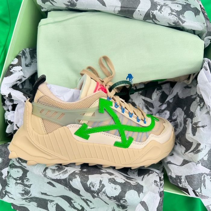 Off-White Odsy-1000 Beige Green