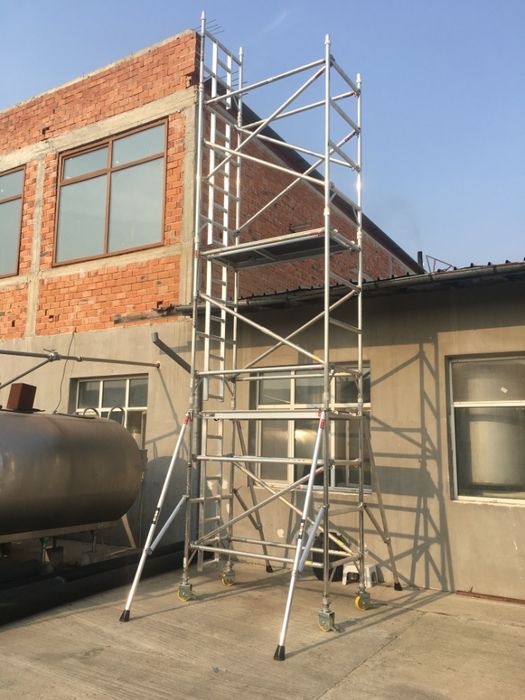 Подвижно Скеле / Кула - 7.3м. 6.3м. 4.3м 3.1м. - ПОД НАЕМ