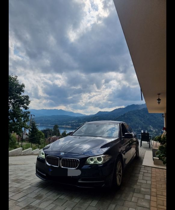 BMW  seria 5 518d 150cp Automat, motor b47 fara adblue, interior din piele+încălzire scaune 12/2014BMW 518d 150cp 2014 Automat , Piele,