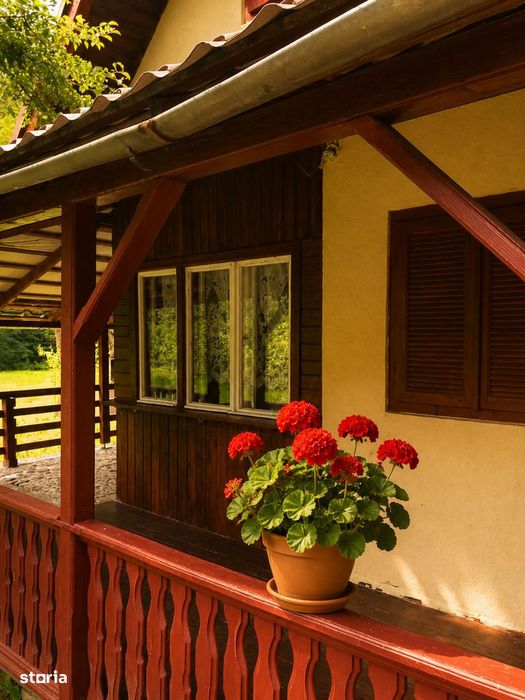 Casă de vacanță in Câmpu Cetății,teren  2.400 mp, lângă râu și pădure