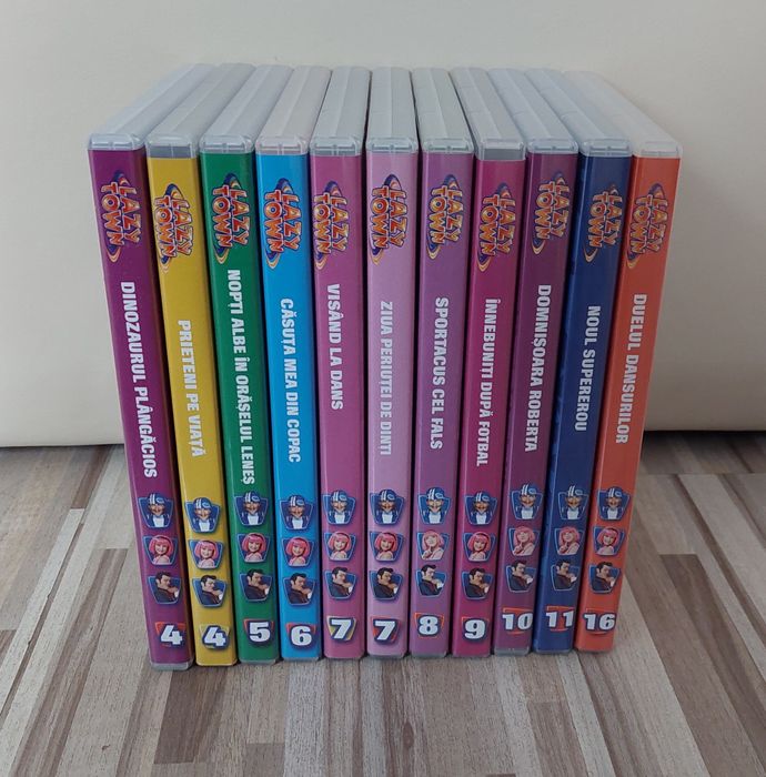 Dvd Orășelul Leneș 11 buc.