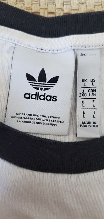 Tricou Adidas Alb
