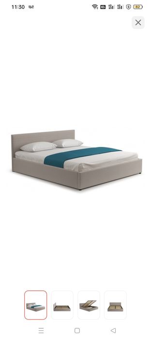 Кровать с матрасом