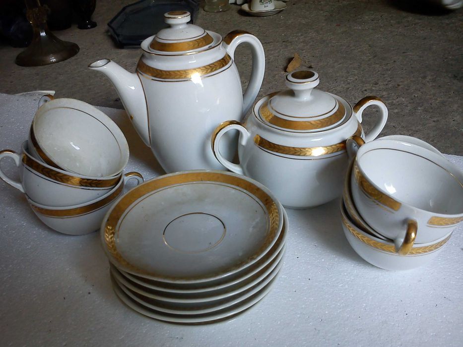 set portelan cafea- ceai