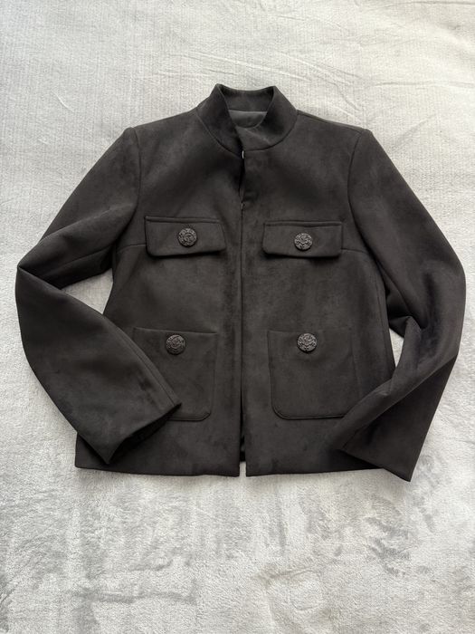 Дамско черно яке Zara, , размер S