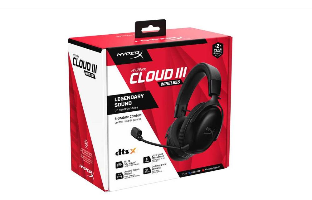 HyperX Cloud III, DTS Headphone:X Spatial Audio
