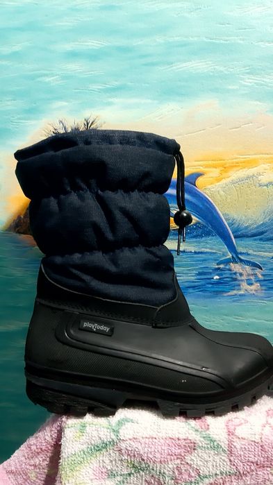 Сапоги на мальчика 36 р