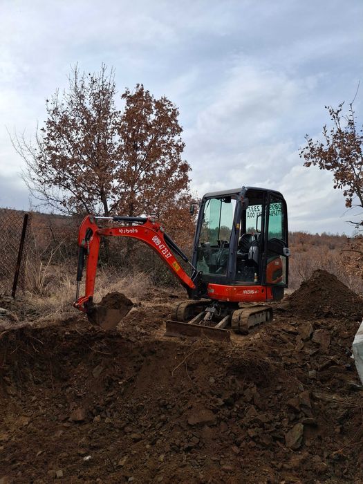 Услуги с мини багер и самосвал – Бързо, коректно, на добра цена!