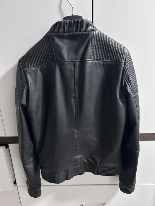 Geaca piele naturala Mango S