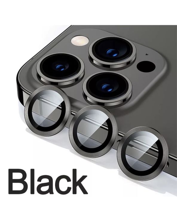 Iphone 14/15/16/17/PRO/MAX PLUS AIR Folie Sticla Camera 3 in 1 Rainbow