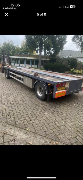 Vand trailer pentru utilaje