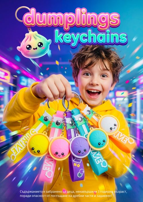 Капсули с играчка 55 мм