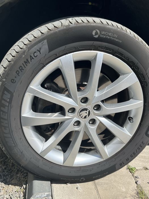 Jante + anvelope vara skoda kodiaq, karoq, superb