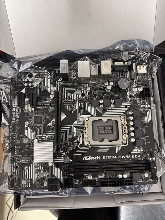 Материнская плата ASRock B760M-HDV/M.2 D4 (LGA1700)