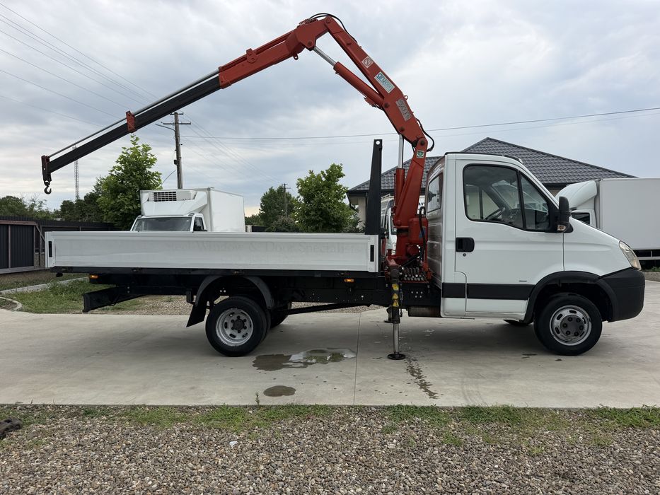 Iveco Daily 35C15 3.0 HPI Macara Fassi 2250 kg RAR efectuat