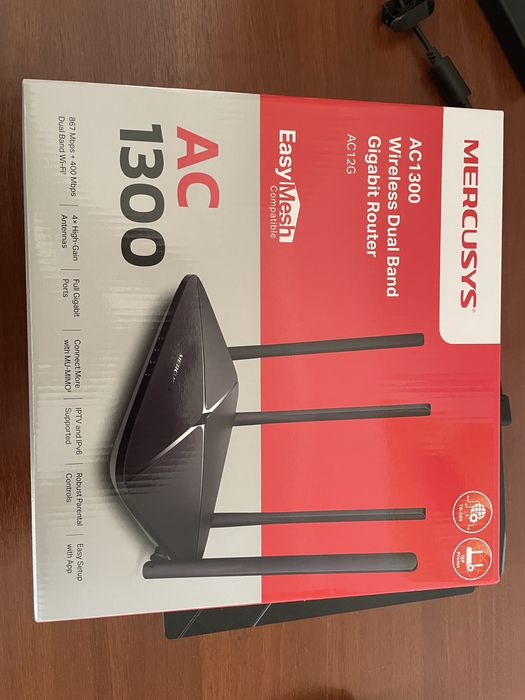 Mercusys ac1300 гигабитный роутер  Ac12g вай фай