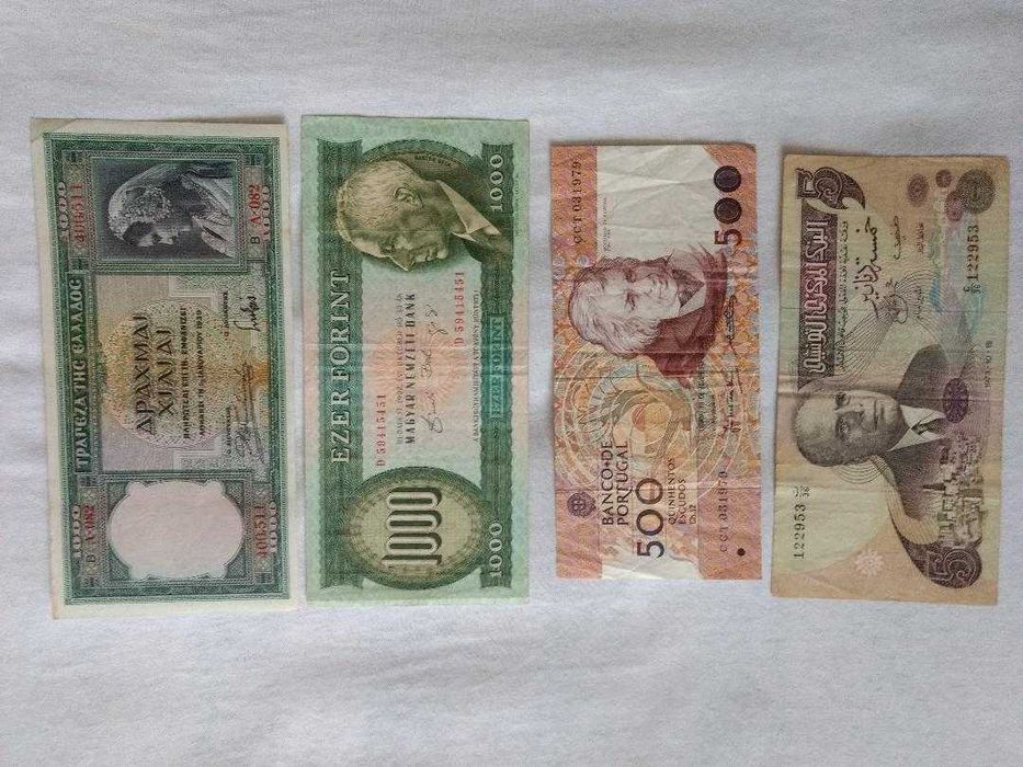 Bancnote diverse in  stare buna -  SCHIMB, sau ev. vand