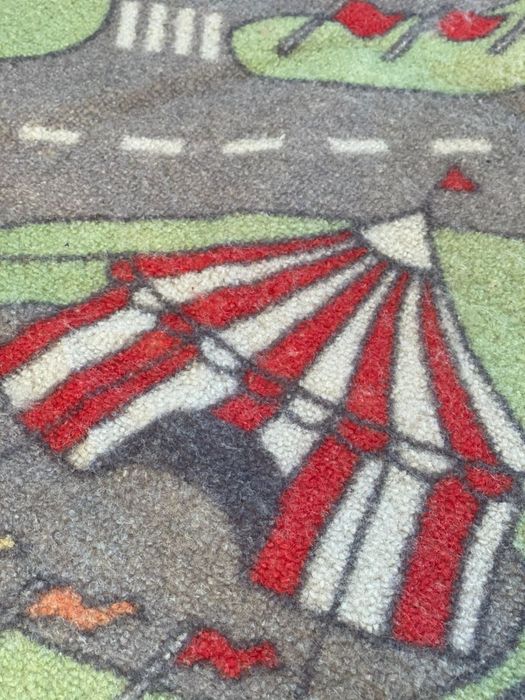 Детский коврик Ikea с дорогами