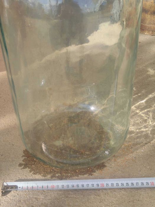 Продавам огромно антикварно аптекарско стъкло