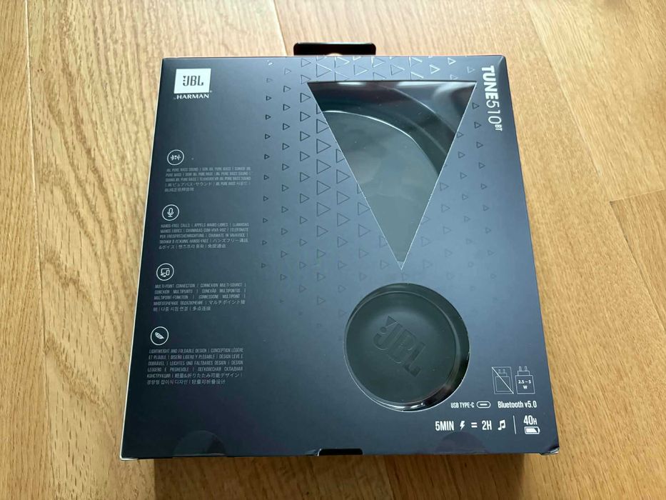 Casti On Ear JBL Tune 510, Wireless, Bluetooth