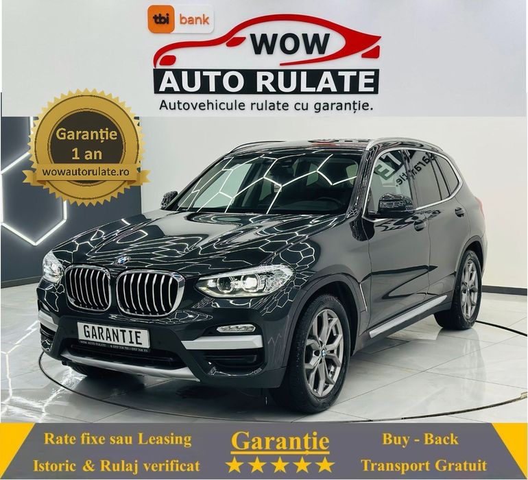 BMW X3 2019 2.0i E6 4x4 Garantie 12 Luni Rate Avans 0 Doar Cu Buletinul