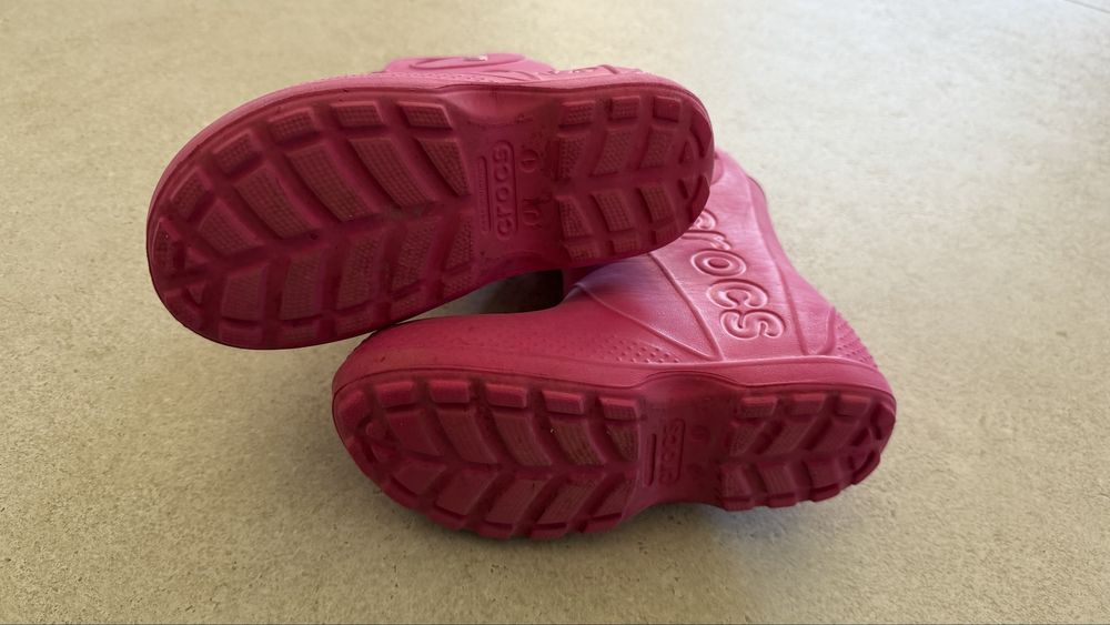 Crocs розови ботуши J1