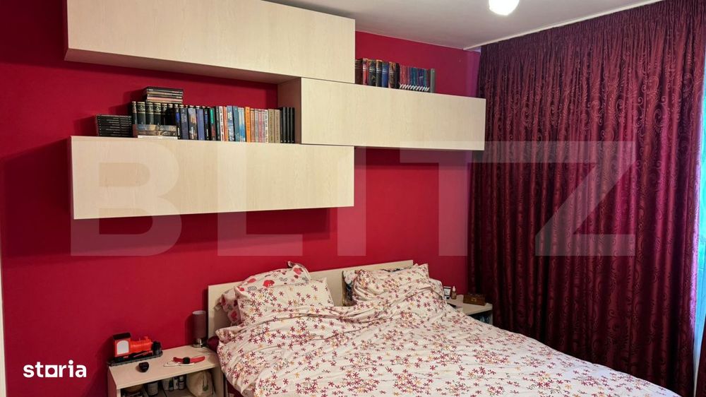 Apartament cu 3 camere, aer conditionat, etaj intermediar, lift, parca — fotografia 3
