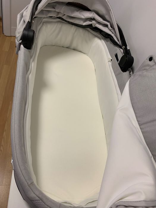 Кош за новородено Cybex Cot S Lux Lava Grey
