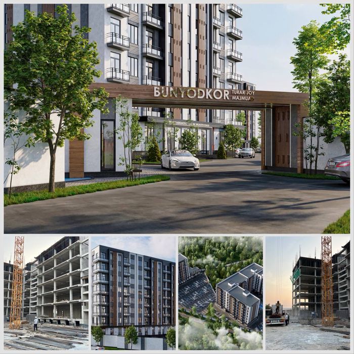 Янги хонадонлар 26 ойга рассрочкага! Яшнобод тум, ЖК Бунедкор