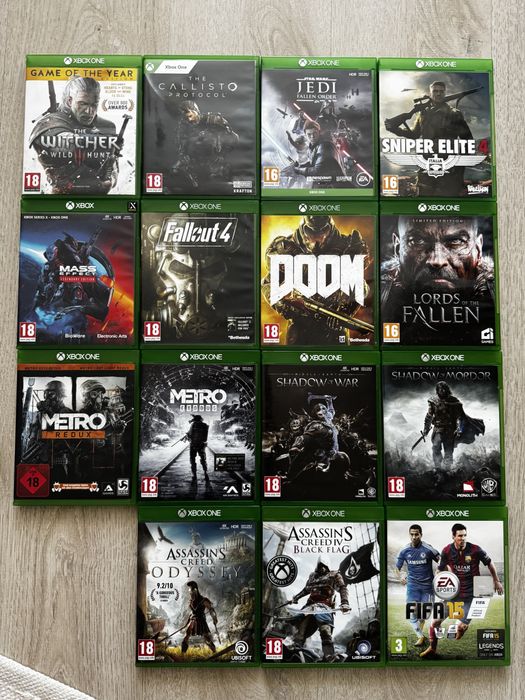Vand colectie Jocuri pentru xbox one