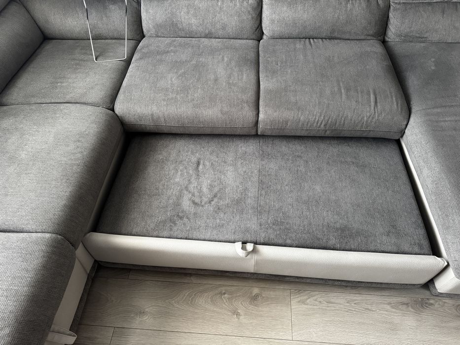 П образен Диван / холна гарнитура сийсайд с дясна лежанка. От Айко НОВ