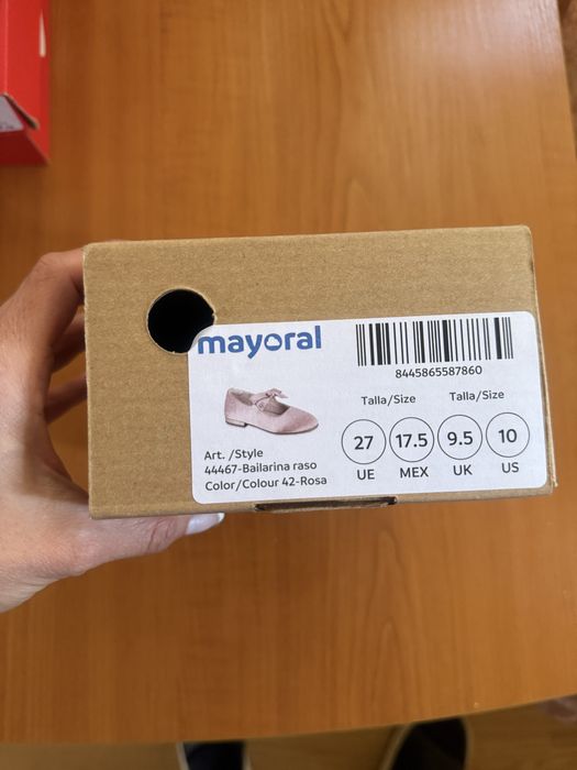 Нови балеринки Mayoral 27 р-р