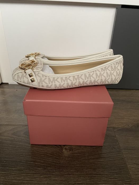 Balerini Michael Kors, marime US 5 (35-35,5), crem