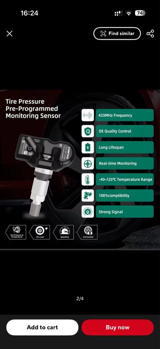 Senzori Presiune Aer Tpms BMW F20 F30 F32 F34 F36 X5 F15 F85 F16 F86 M