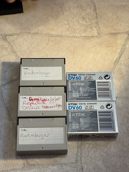 Lot 5 casete video digitale format miniDV