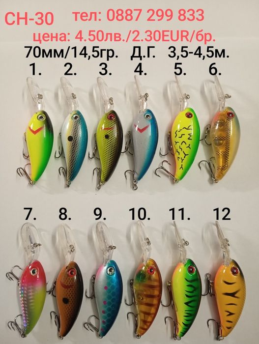 тролинг сом бяла риба щука спининг  воблер конец