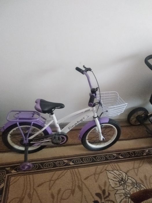 Детский велосипед проктически новый